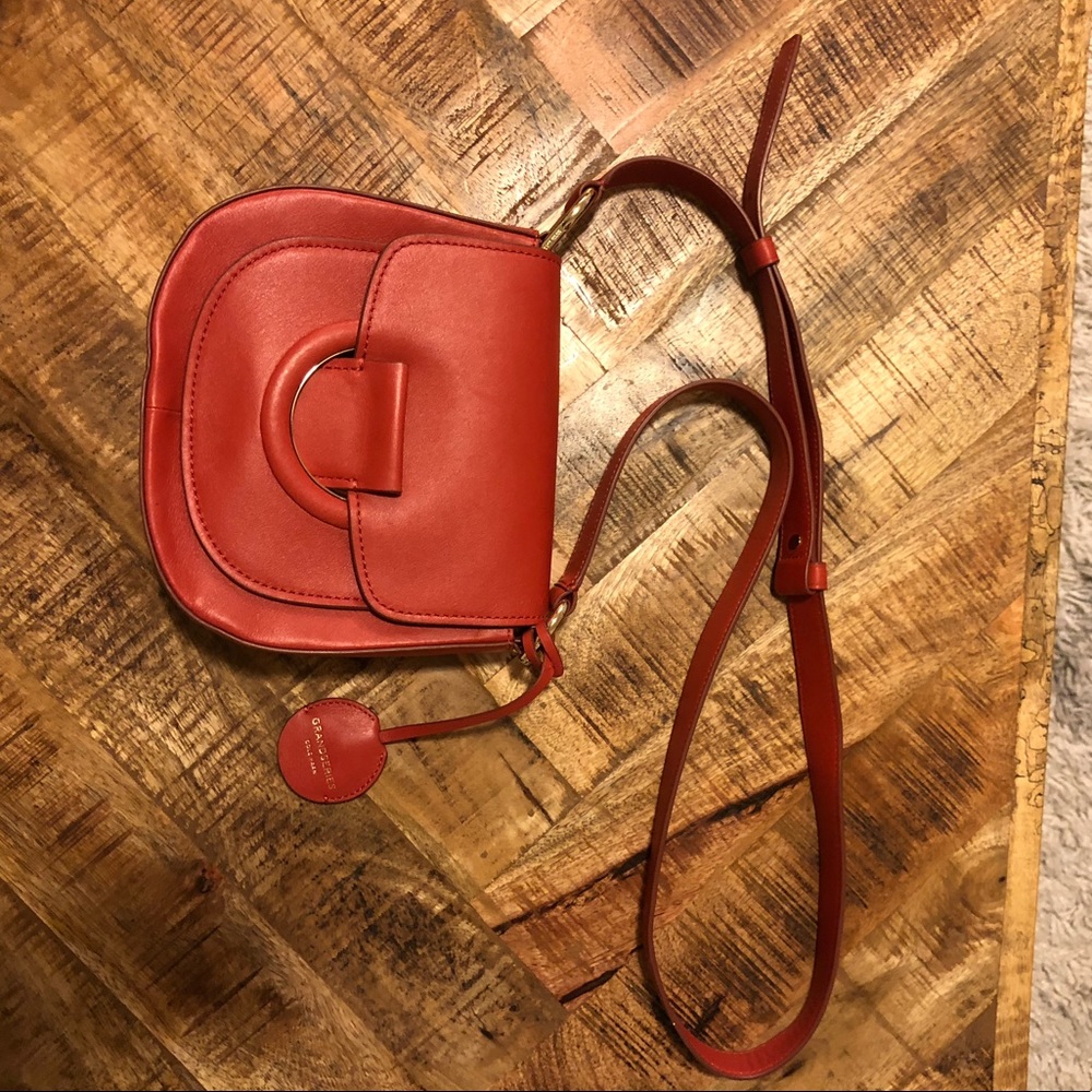 Cole Haan Grandseries crossbody shoulder bag purse salmon NEW never used